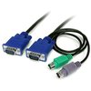Startech.Com 6ft 3-in-1 Ultra Thin PS/2 KVM Cable SVECON6